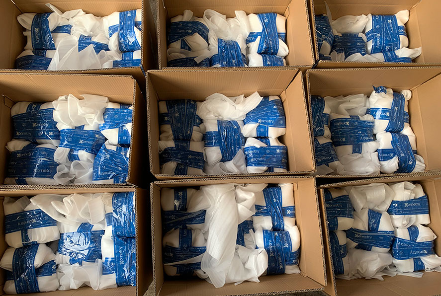CNC Parts Ready for Air Shipment Today