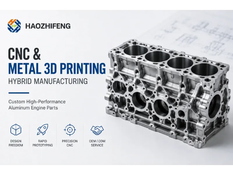 Why CNC & Metal Printing Combo Is Popular in Aluminum Engine Manufacturing?